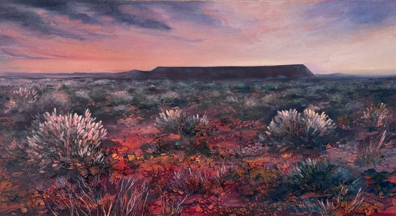 koue karoo — oil on canvas